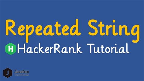  A long is a 64-bit signed. . Optimal string hackerrank solution